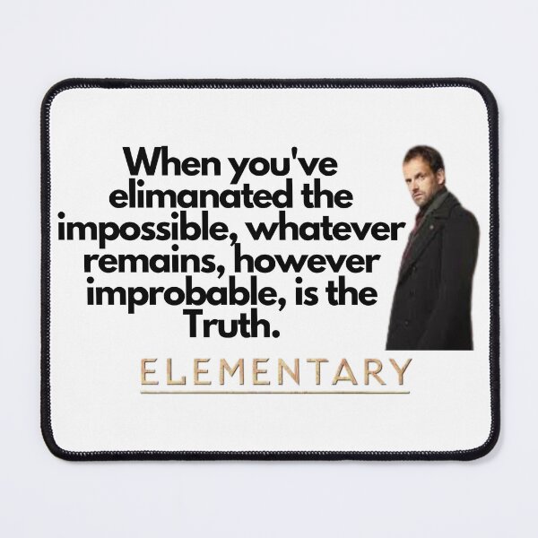 Item preview, Elemetary Quote designed and sold by Rileyjoel2003.