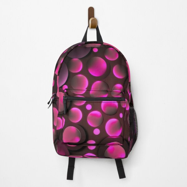 Item preview, Glowing pink polka dots design designed and sold by UmagineArts.
