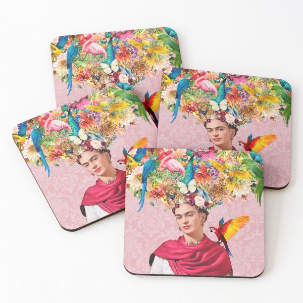 Item preview, Frida Kahlo Pink Wild designed and sold by Muycote.