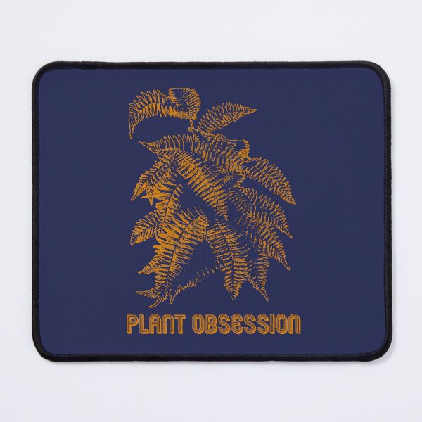 Item preview, Plant Obsessed | Orange Artwork | designed and sold by VintagePlantJoy.