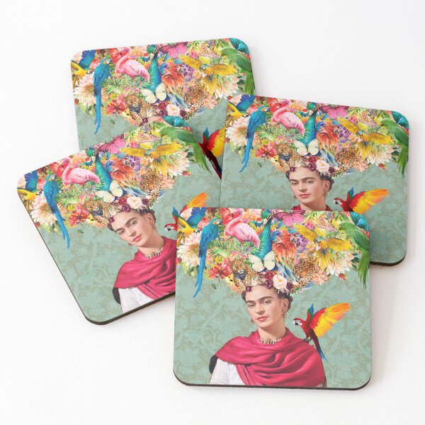 Item preview, Frida Kahlo Wild Torquoise designed and sold by Muycote.