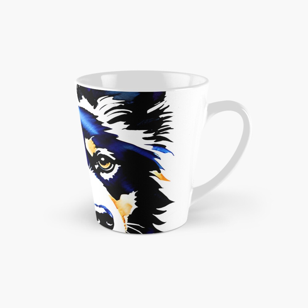 Vista previa del artículo con la obra «Taza cónica», diseñado y vendido por DavesDogShop.
