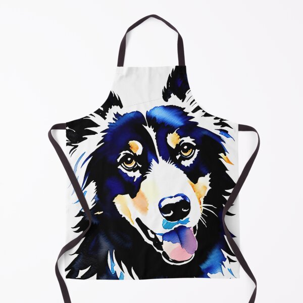 Aperçu de l'œuvre Adorable Canine Companion: Stunning Watercolor Dog Portrait créée et vendue par DavesDogShop.