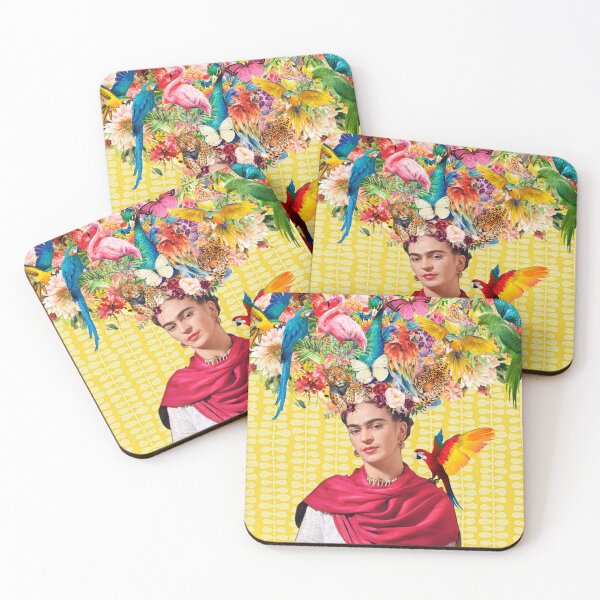 Item preview, Frida Kahlo Wild Yellow designed and sold by Muycote.