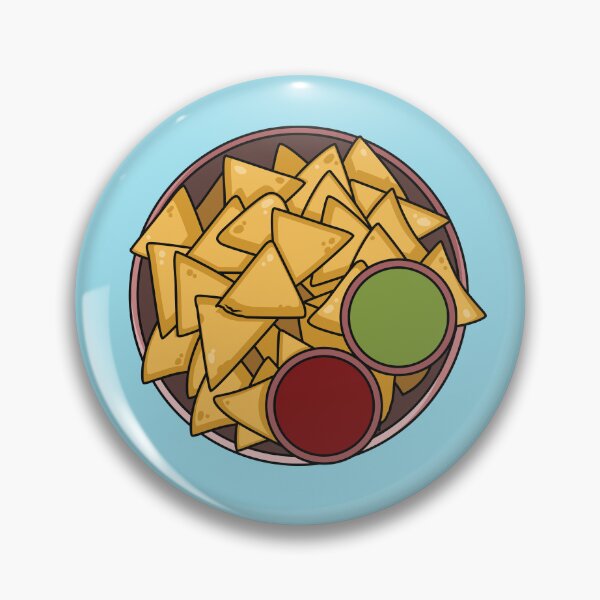 Item preview, Nachos cartoon illustration designed and sold by Misscartoon.