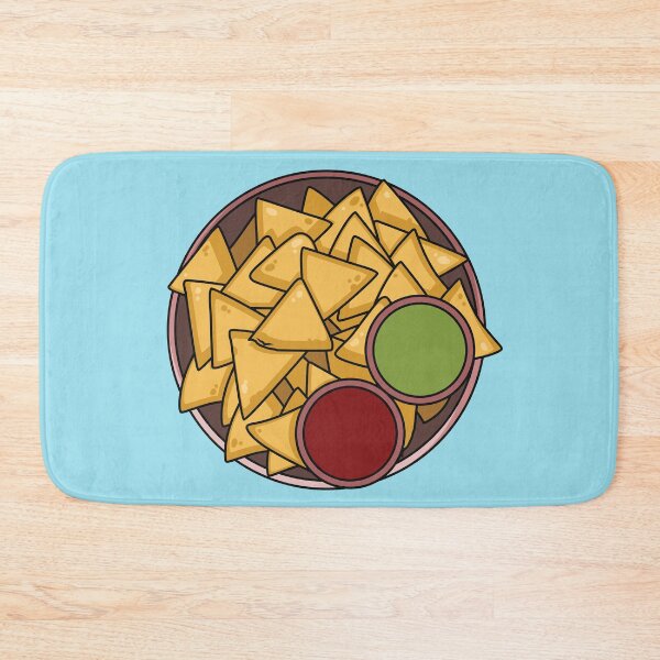 Item preview, Nachos cartoon illustration designed and sold by Misscartoon.