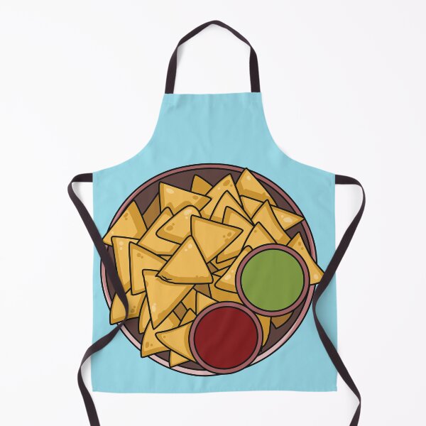 Item preview, Nachos cartoon illustration designed and sold by Misscartoon.