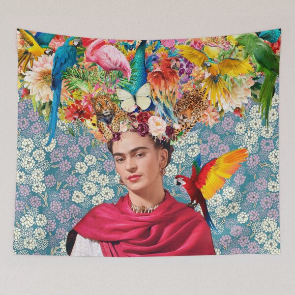 Item preview, Frida Kahlo Wild Blue designed and sold by Muycote.
