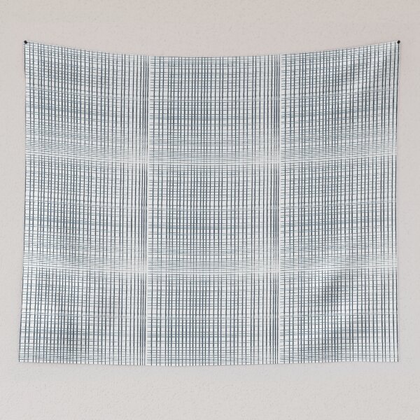 Item preview, Modern Thin Blue Lines Crosshatch  designed and sold by PSCSCo.