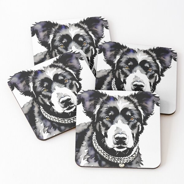 Artikelvorschau, Adorable Canine Companion: Stunning Watercolor Dog Portrait entworfen und verkauft von DavesDogShop.