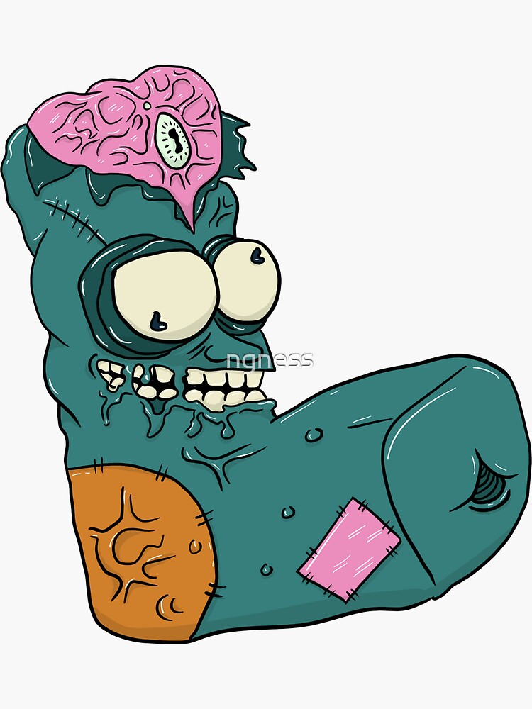 Alphabet Lore Zombie - A | Sticker