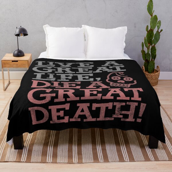 Item preview, Live a great life, die a great death! designed and sold by urbancrab.