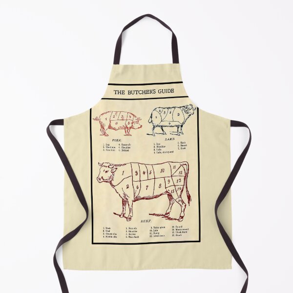 Item preview, Vintage Butcher's Guide c. 1924 designed and sold by Daniel Hagerman.