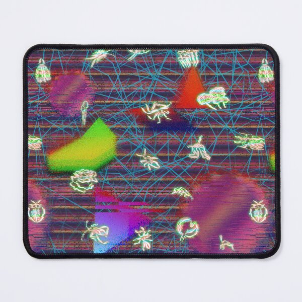 Item preview, Neon 90's Bugs Skate Rink Floor designed and sold by BenziNow.