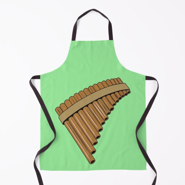 Item preview, Pan flute / panpipes cartoon illustration designed and sold by Misscartoon.