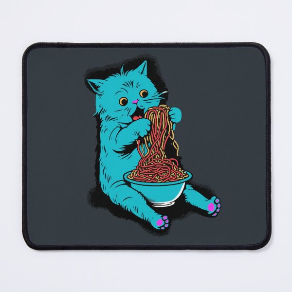 Item preview, Cat Eating Spaghetti  designed and sold by Tanis-Tweedale.