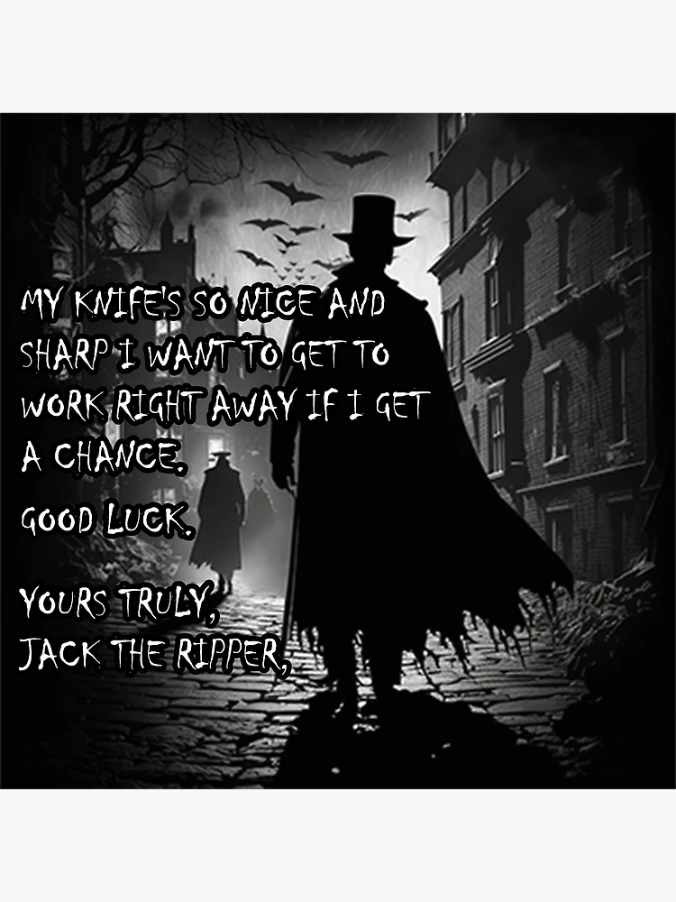 Thumbnail 3 of 3, Poster, Jack the Ripper designed and sold by DM Rockfist's Shop.