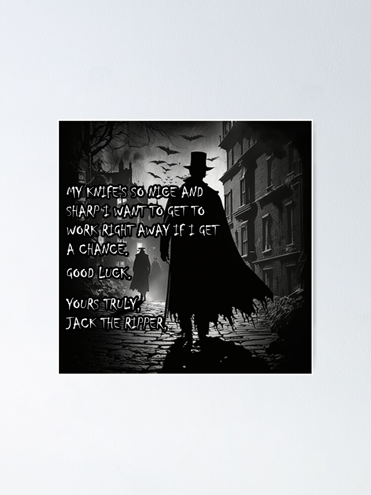 Thumbnail 1 von 3, Poster, Jack the Ripper designt und verkauft von jonathanlarch.