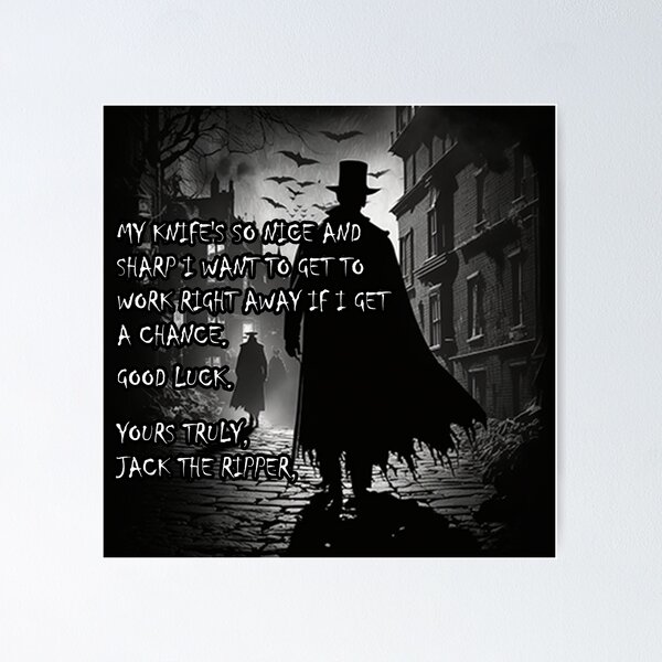 Artikelvorschau, Jack the Ripper entworfen und verkauft von DM Rockfist's Shop.