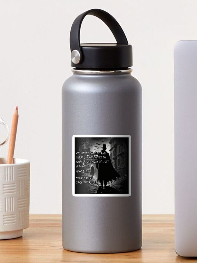 Thumbnail 1 of 3, Sticker, Jack the Ripper designed and sold by jonathanlarch.