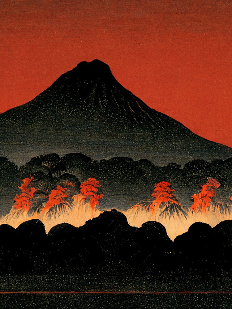 Thumbnail 5 of 5, iPhone Case, Volcanic Landscape designed and sold by R-PattersonArt.