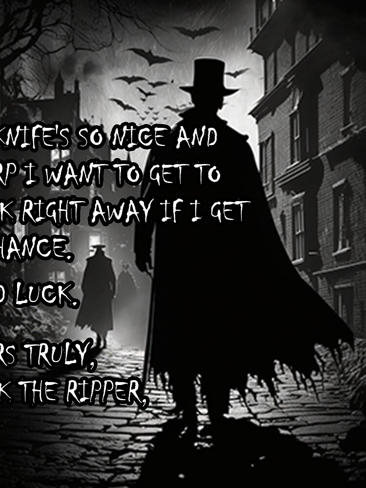 Thumbnail 3 of 3, Scarf, Jack the Ripper designed and sold by jonathanlarch.