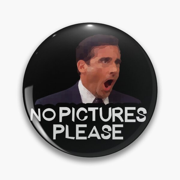 Item preview, No Pictures Please - Funny meme design designed and sold by LordAudes.