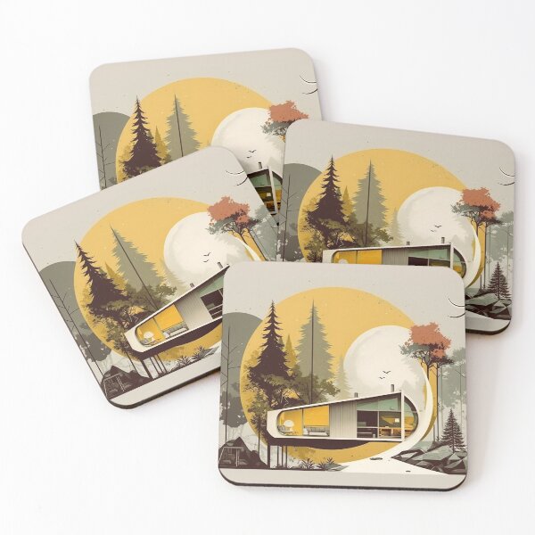 Item preview, Mid-Century Modern Treehouse designed and sold by rudekitten.
