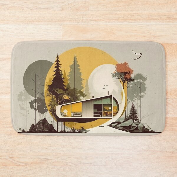 Item preview, Mid-Century Modern Treehouse designed and sold by rudekitten.
