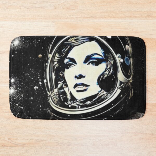 Item preview, Astronaut Girl | vintage noir sci-fi aesthetics  designed and sold by CiceroSpin.