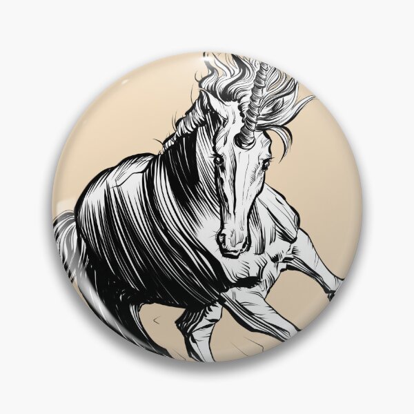 Item preview, "Unbridled" new illustrated unicorn piece by Dirk Hooper designed and sold by DirkHooper.