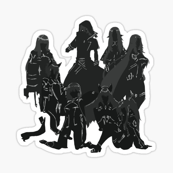 shadow , kage no jitsuryokusha ni naritakute ,the eminence in shadow ,  anime arth | Sticker