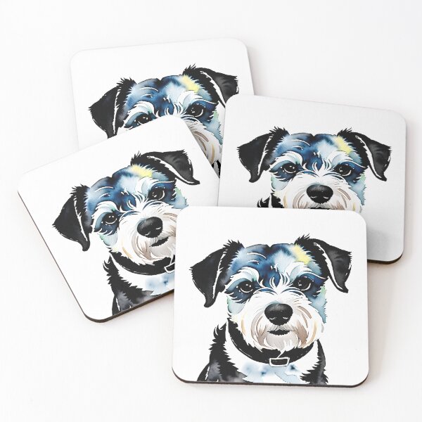 Artikelvorschau, Adorable Canine Companion: Stunning Watercolor Dog Portrait entworfen und verkauft von DavesDogShop.