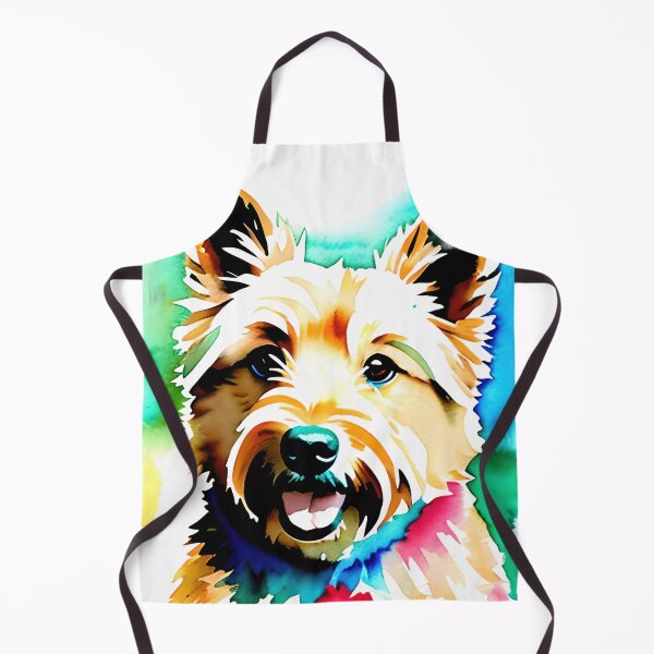 Artikelvorschau, Adorable Canine Companion: Stunning Watercolor Dog Portrait entworfen und verkauft von DavesDogShop.