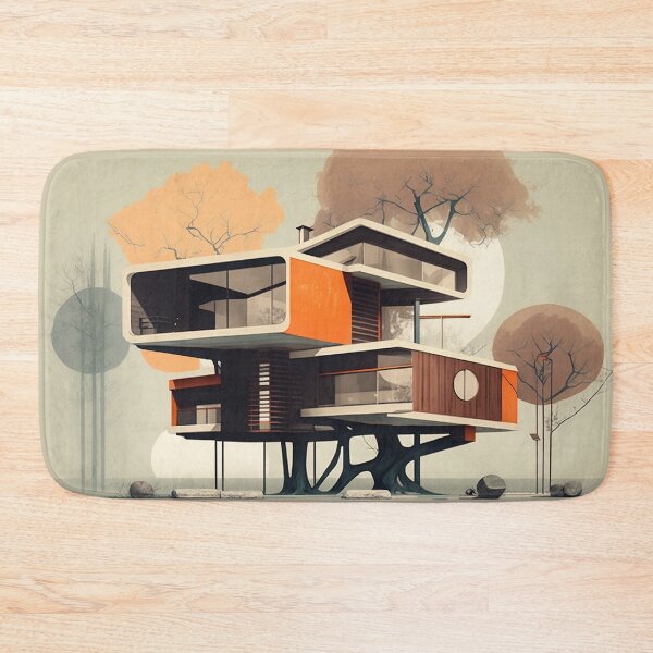 Item preview, Mid-Century Modern Treehouse designed and sold by rudekitten.