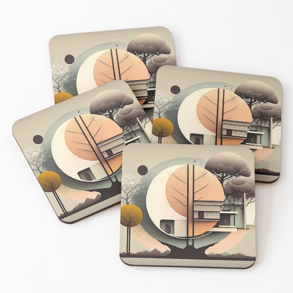 Item preview, Mid-Century Modern Treehouse designed and sold by rudekitten.