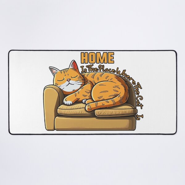 Item preview, Home Is The Place Where The Cat Is designed and sold by Art-Ona.