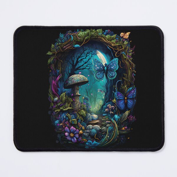 Item preview, Fantasy Mushroom - Enchanted Forest - Detailed Illustration designed and sold by verzith.