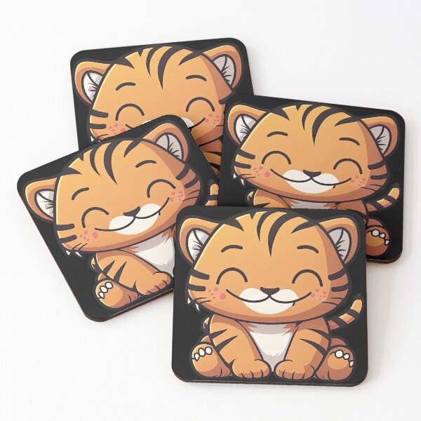 Item preview, Happy Tiger designed and sold by DancingBuddha.