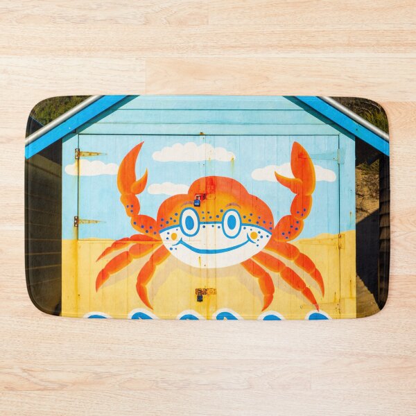 Item preview, Beachside Bliss: St Kilda Bathing Box with a Crab designed and sold by Warren Morgan.