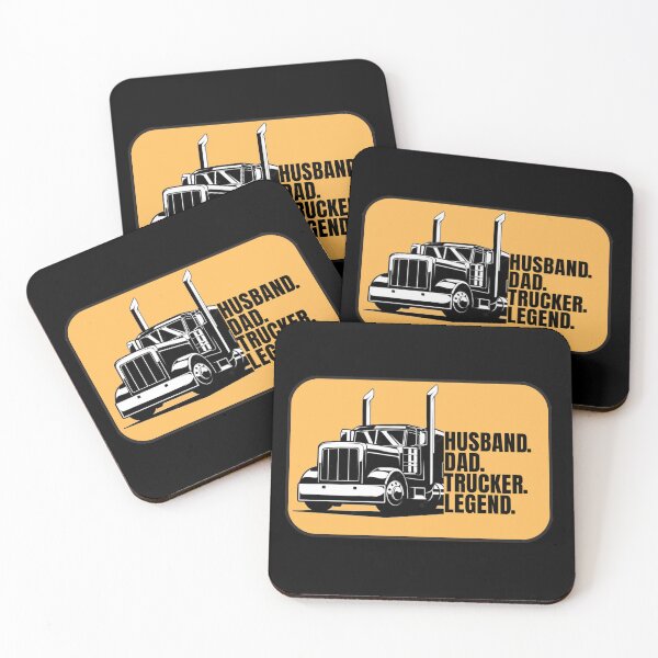 Item preview, Husband Dad Trucker Legend sign designed and sold by LeddsoDello.