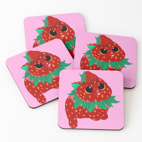 Item preview, Strawberry Cat designed and sold by UnholyRadioHost.