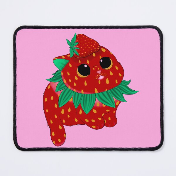 Item preview, Strawberry Cat designed and sold by UnholyRadioHost.