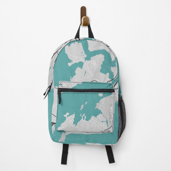 Item preview, Saint John New Brunswick Canada Map - Minimal Style w/ Roads designed and sold by wxnw-designs.
