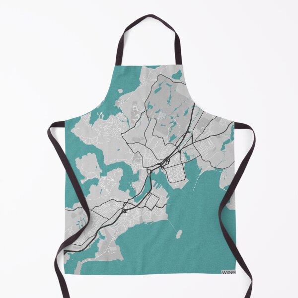 Item preview, Saint John New Brunswick Canada Map - Minimal Style w/ Roads designed and sold by wxnw-designs.