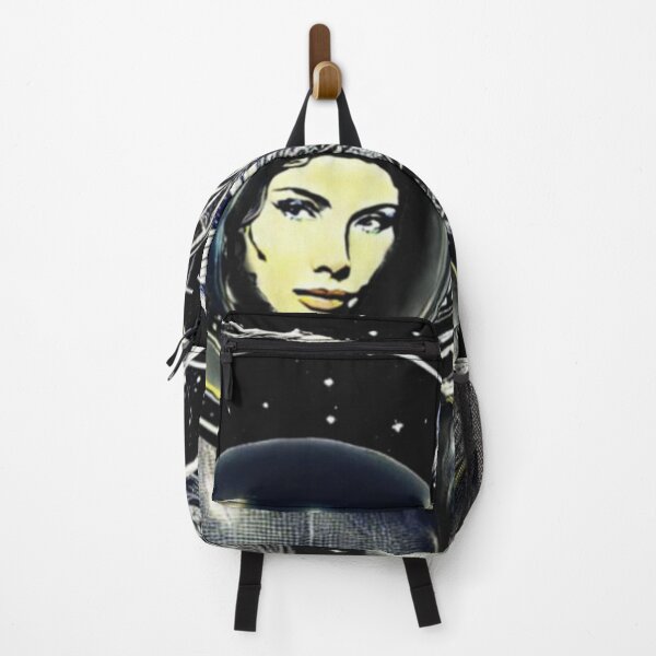 Item preview, Astronaut Girl | vintage noir | retro sci-fi aesthetics designed and sold by CiceroSpin.