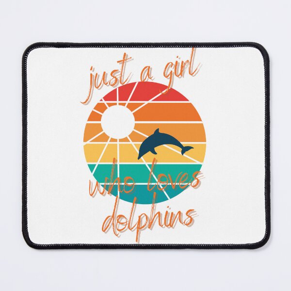 Item preview, just a girl who loves dolphins designed and sold by mu-art.