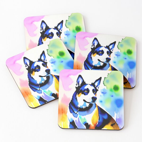 Artikelvorschau, Adorable Canine Companion: Stunning Watercolor Dog Portrait entworfen und verkauft von DavesDogShop.