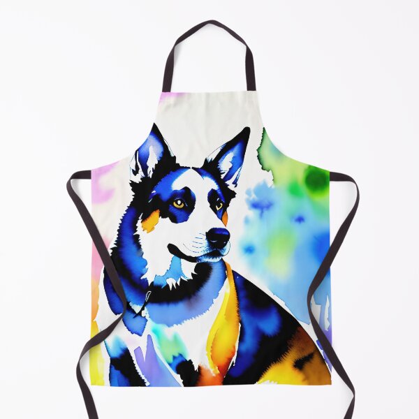 Artikelvorschau, Adorable Canine Companion: Stunning Watercolor Dog Portrait entworfen und verkauft von DavesDogShop.