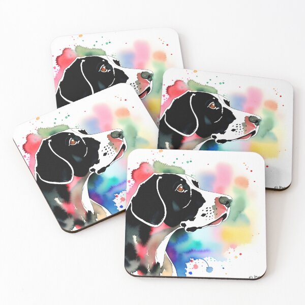 Artikelvorschau, Adorable Canine Companion: Stunning Watercolor Dog Portrait entworfen und verkauft von DavesDogShop.